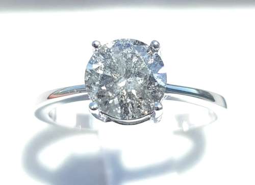 **CERTIFIED 1.25ct DEAL | R89654** ROUND CUT |1.250ct| DIAMOND SOLITAIRE | 18KT WHITE GOLD -BUY SAFE