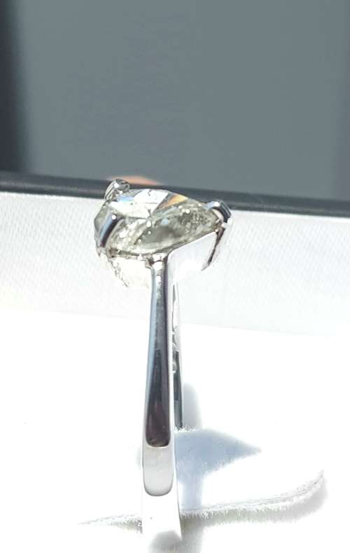 **BARGAIN BUY** OUR FAMOUS 1CT PEAR CUT DIAMOND SOLITAIRE RING | 1.120ct |  WHITE GOLD - BUY SAFE