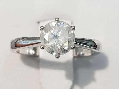 **CERTIFIED 1.1ct DEAL | R89654** ROUND CUT |1.186ct| DIAMOND SOLITAIRE | 18KT WHITE GOLD - BUY SAFE