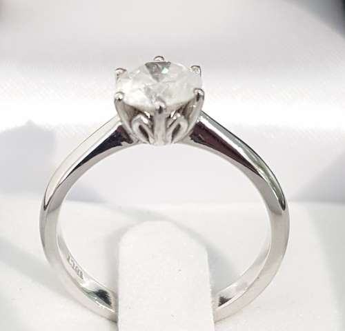 **CERTIFIED 1.1ct DEAL | R89654** ROUND CUT |1.186ct| DIAMOND SOLITAIRE | 18KT WHITE GOLD - BUY SAFE