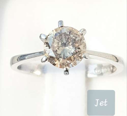 **CERTIFIED 1.5CT DEAL | R89654** ROUND CUT |1.515ct| DIAMOND SOLITAIRE | 18KT WHITE GOLD - BUY SAFE