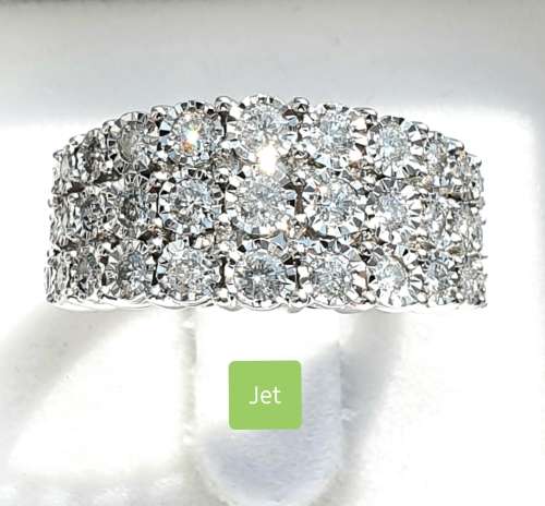 **MASSIVE DEAL | R88327** DESIGNER PIECE | 1.318ct | DIAMOND RING | WHITE GOLD - BUY SAFE