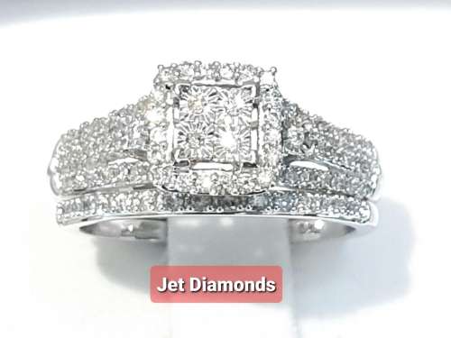 **SUPER SPECIAL | R40874** BRIDAL TWINSET | 0.650ct | DIAMOND RINGS | WHITE GOLD - BUY SAFE