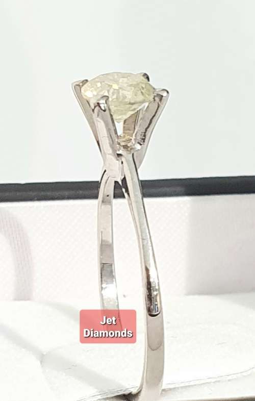 **BARGAIN BUY** ROUND CUT | 0.720ct | DIAMOND SOLITAIRE RING | WHITE GOLD - BUY SAFE
