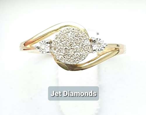 **NEW COLLECTION | R26639** DESIGNER | 0.210ct | DIAMOND RING | YELLOW GOLD - BUY SAFE