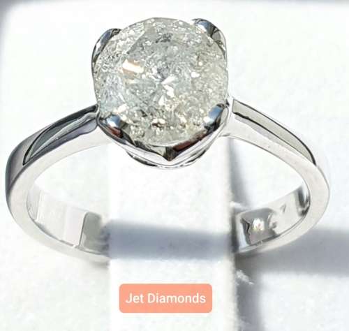 **WOW** NEARLY 2CT DEAL | ROUND CUT | 1.952ct | DIAMOND SOLITAIRE RING | WHITE GOLD - BUY SAFE