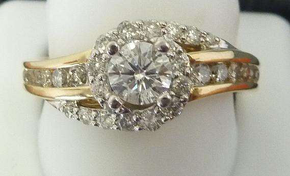 **WOW!! [R67254]** HIGH [VS] QUALITY [1.150ct] DIAMOND RING [5.284g] YELLOW GOLD - BUY SAFE