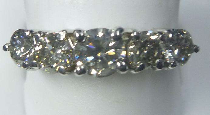 **WOW** [R56274] ETERNITY STYLE [1.780ct] DIAMOND RING [WHITE GOLD] - BUY SAFE