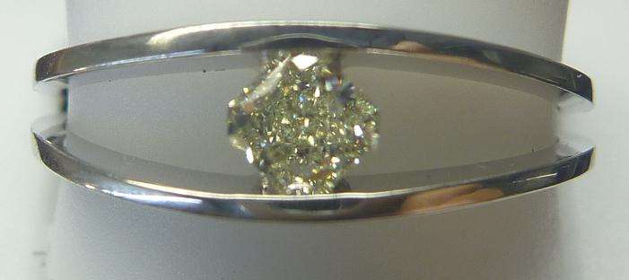 **GORGEOUS [R20968]** HIGH QUALITY [VS2] TENSION SET [0.320ct] DIAMOND RING [WHITE GOLD] - BUY SAFE