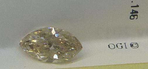 **CERTIFIED** WOW!! MASSIVE [1.236ct] MARQUISE CUT DIAMOND @ R1 NO RESERVE - BUY SAFE