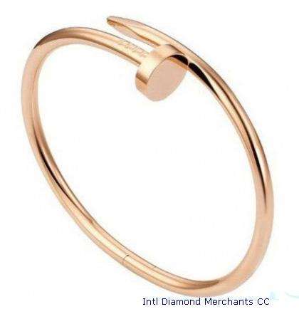 **DESIGNER BANGLE [R21487]** HIGH QUALITY MECHANISM MADE WITH [15.30g] ROSE GOLD - BUY SAFE