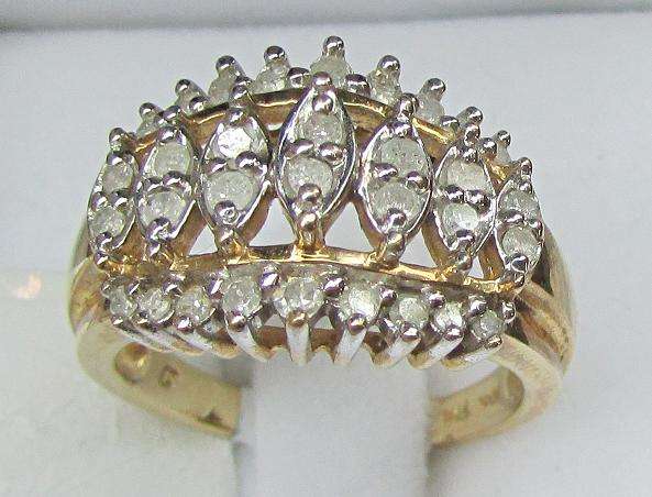 **WOW DESIGNER [R37051]** PEAR SHAPE STYLE [0.800ct] DIAMOND RING [5.936g] YELLOW GOLD - BUY SAFE
