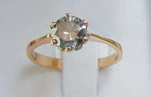 **BARGAIN BUY [R39622]** OUR FAMOUS 1CT DIAMOND SOLITAIRE RING [1.065ct] YELLOW GOLD - BUY SAFE