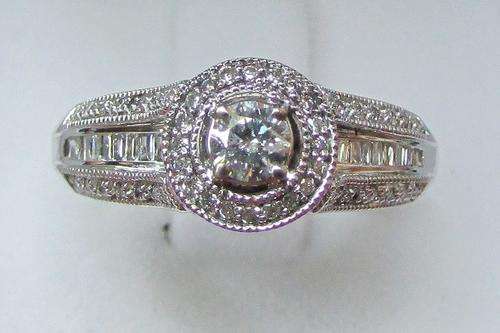 **MAGICAL DIAMONDS [R42536]** BAGUETTE STYLE [1.00ct] DIAMOND RING [4.884g] WHITE GOLD - BUY SAFE