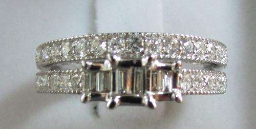 **SUPER SPECIAL [R38635]** BRIDAL TWINSET [0.800ct] DIAMOND RINGS [4.703g] WHITE GOLD - BUY SAFE