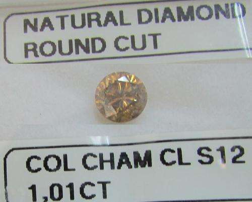 **BARGAIN DEAL** [1.010ct] ROUND CUT [CHAMPAGNE] DIAMOND STARTING AT R1 - BUY SAFE