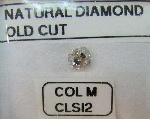 **NATURAL DIAMOND** UNIQUE SHAPE [0.480ct] OLD CUT [ CLARITY SI2 ] DIAMOND STARTING AT R1 - BUY SAFE
