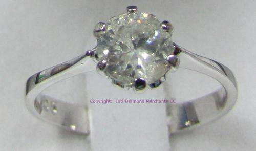 **BACK BY DEMAND [R51764]** OUR FAMOUS 1CT DIAMOND SOLITAIRE RING [1.00ct] WHITE GOLD - BUY SAFE