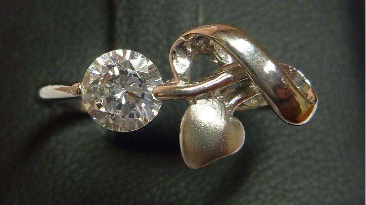** [0.510ct] GORGEOUS [VVS] DIAMOND RING** SOLID [18KT] WHITE [2.508g] GOLD - BUY SAFE