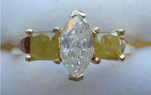 **AMAZING [R42652]** GREAT VALUE [2.010ct] NATURAL DIAMOND RING [4.715g] SOLID [18KT] GOLD -BUY SAFE