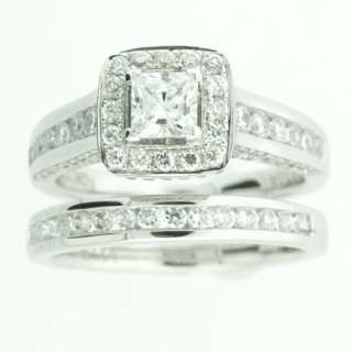 **SPARKLY [R41587]** HIGH QUALITY [1.00ct] DIAMOND RING [7.645g] SOLID WHITE GOLD - BUY SAFE