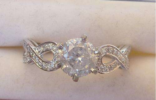 **FANTASTIC [R31542]** GREAT VALUE [1.330ct] NATURAL DIAMOND RING [2.171g] WHITE GOLD - BUY SAFE