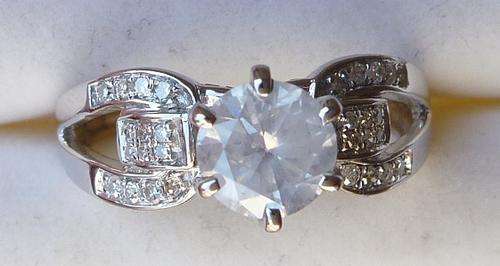 **STUNNING [R42621]** GREAT VALUE [1.320ct] NATURAL DIAMOND RING [3.158g] WHITE GOLD - BUY SAFE
