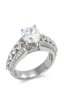 **SPARKLY [R55200]** HIGH QUALITY [1.06ct] DIAMOND RING [4.958g] SOLID WHITE GOLD - BUY SAFE
