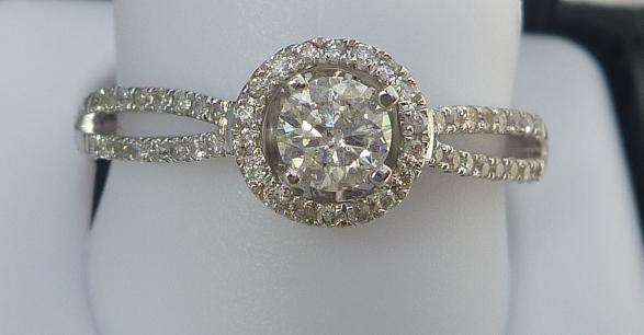 **SUPER SPECIAL [R29258]** HIGH QUALITY [0.600ct] DIAMOND RING [2.924g] WHITE GOLD - BUY SAFE