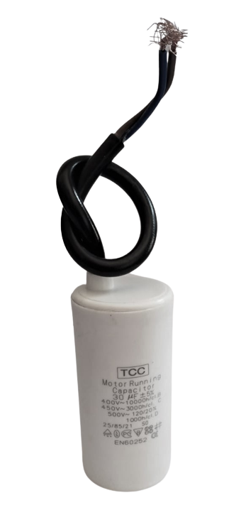 Pool Pump Capacitor 30uF with Cable