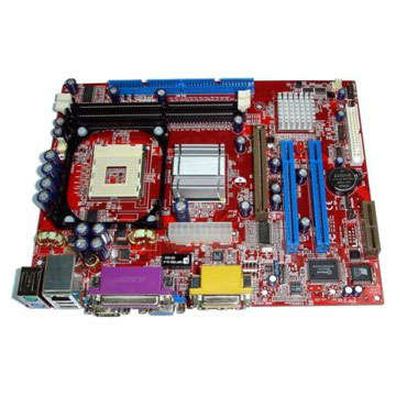 New Generic Socket 478 Motherboard with DDR and AGP slots