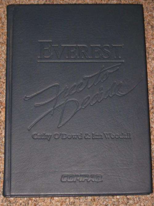 *SIGNED* EVEREST: FREE TO DECIDE - CATHY O'DOWD & IAN WOODALL