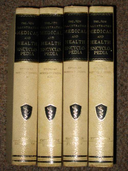 THE NEW ILLUSTRATED MEDICAL AND HEALTH ENCYCLOPEDIA - MORRIS FISHBEIN M. D. - VOLUMES 1-4