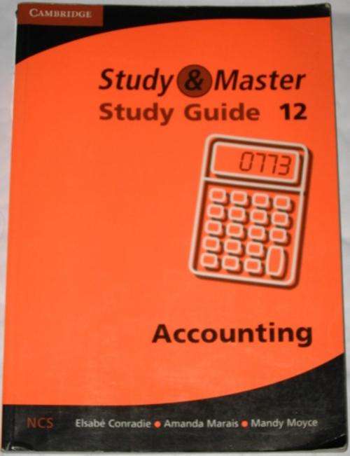 ACCOUNTING GRADE 12 STUDY GUIDE - STUDY & MASTER