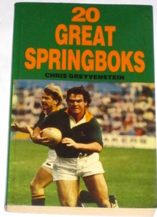 20 GREAT SPRINGBOKS - CHRIS GREYVENSTEIN