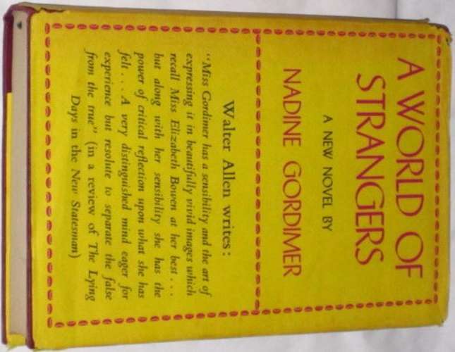 A WORLD OF STRANGERS - NADINE GORDIMER