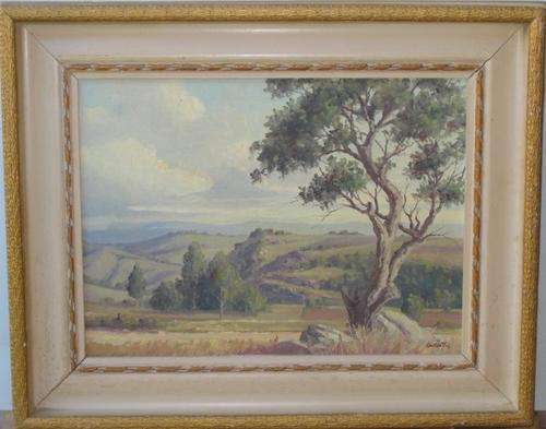 G. Catty (Giuseppe Cataruzza) Landscape Oil Painting