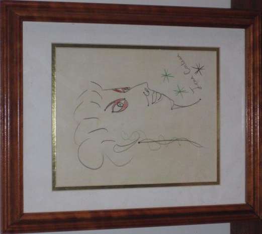 JEAN COCTEAU - Pencil on paper