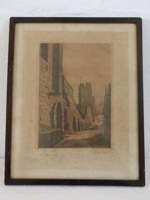 E. GROHMANN - Signed Print