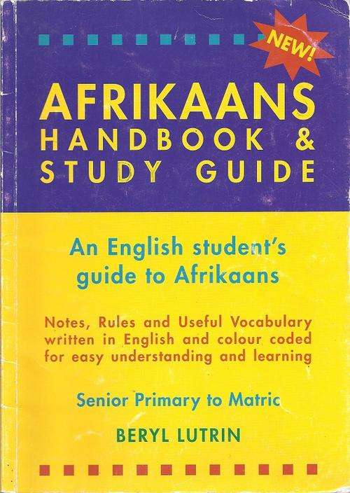 AFRIKAANS HANDBOOK & STUDY GUIDE - BERYL LUTRIN