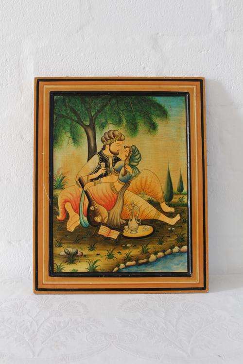 ORIGINAL PAINTING OF ARABIC LOVERS
