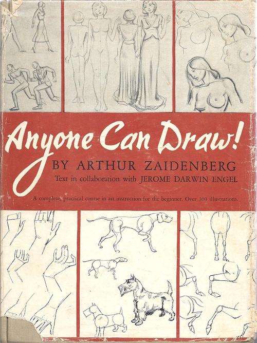 ANYONE CAN DRAW! - ARTHUR ZAIDENBERG
