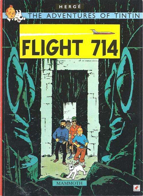 FLIGHT 714 - HERGE (THE ADVENTURES OF TINTIN)