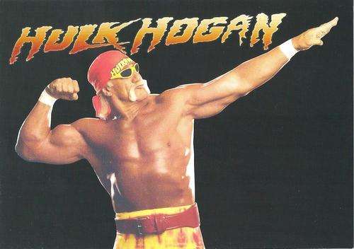 *SIGNED* HULK HOGAN AUTOGRAPHED POSTCARD