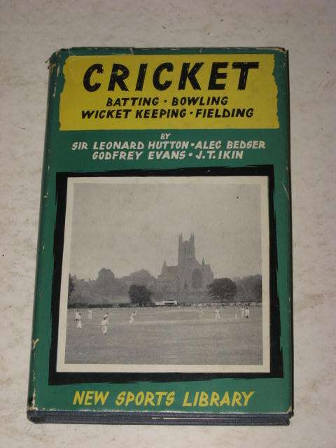 CRICKET: BATTING, BOWLING, WICKET KEEPING, FIELDING BY HUTTON, BEDSER, EVANS, IKIN