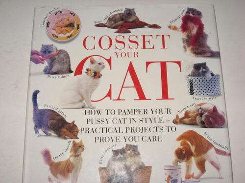 COSSET YOUR CAT: HOW TO PAMPER YOUR PUSSY CAT IN STYLE BY EVE DEVEREUX *HALF PRICE CLEARANCE SALE*