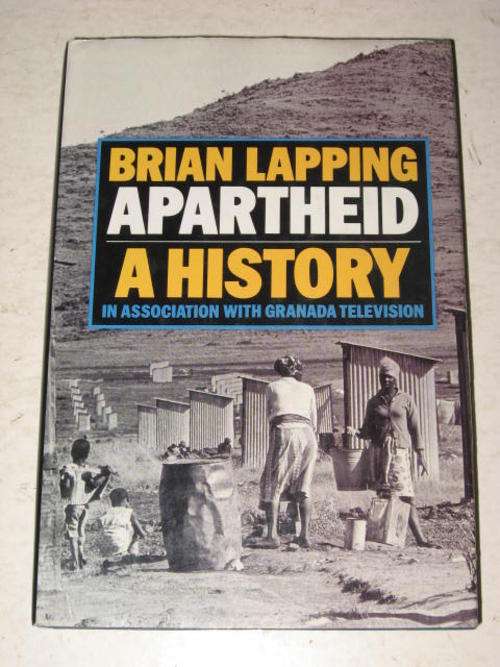 APARTHEID: A HISTORY BY BRIAN LAPPING *HALF PRICE CLEARANCE SALE*
