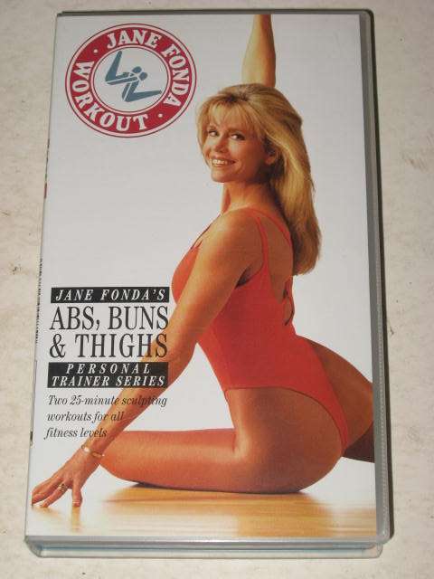 JANE FONDA'S ABS, BUNS & THIGHS - PERSONAL TRAINER SERIES *HALF PRICE OCTOBER CLEARANCE SALE*