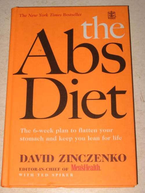 THE ABS DIET: THE 6-WEEK PLAN TO FLATTEN YOUR STOMACH AND KEEP YOU LEAN BY ZINCZENKO *HALF PRICE CLE