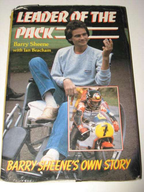 LEADER OF THE PACK: BARRY SHEENE'S OWN STORY BY BARRY SHEENE & IAN BEACHAM *HALF PRICE CLEARANCE SAL